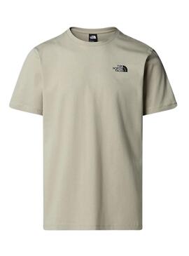 Camiseta The North Face  Redbox Graphic beige para hombre