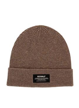 Gorro Ecoalf Wool tostado para mujer y hombre