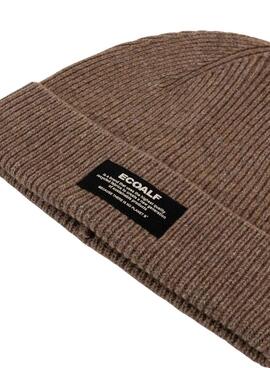 Gorro Ecoalf Wool tostado para mujer y hombre