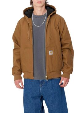 Cazadora Carhartt Active marrón para hombre