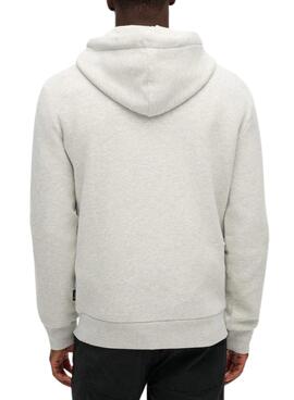 Sudadera Superdry New York gris para hombre