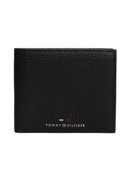 Cartera Tommy Hilfiger Premium de piel negro para hombre