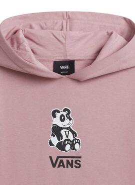 Sudadera Vans Panda Rosa para niña