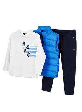 Conjunto Mayoral Active Azul Eléctrico para niño