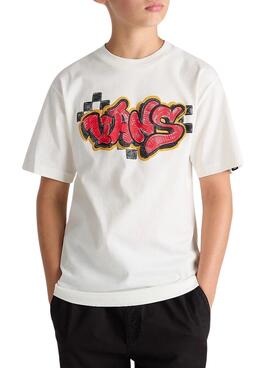 Camiseta Vans Tagged Crudo para niño