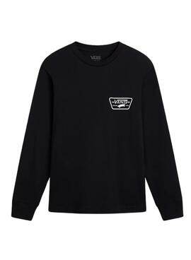 Camiseta Vans Full Patch Negro para niño