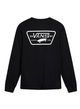 Camiseta Vans Full Patch Negro para niño