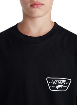 Camiseta Vans Full Patch Negro para niño