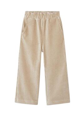 Pantalón de pana Mayoral Beige para niña