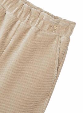 Pantalón de pana Mayoral Beige para niña