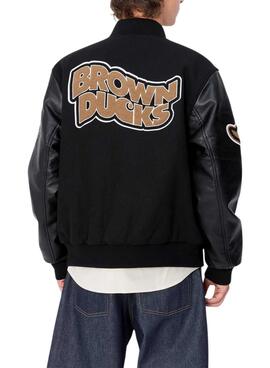 Bomber Carhartt Brown Ducks negro para hombre