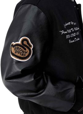 Bomber Carhartt Brown Ducks negro para hombre