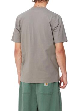 Camiseta Carhartt University gris para hombre