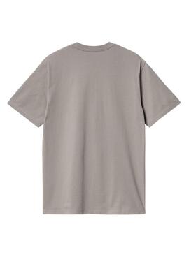 Camiseta Carhartt University gris para hombre