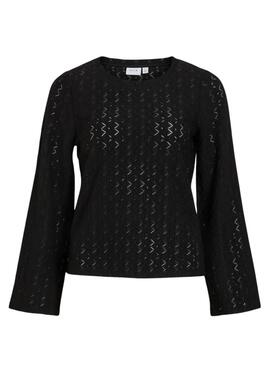 Top Vila Visinda negro para mujer