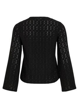 Top Vila Visinda negro para mujer