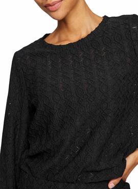 Top Vila Visinda negro para mujer