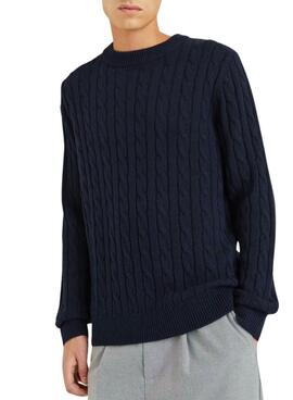 Jersey Jack and Jones Eross marino para hombre