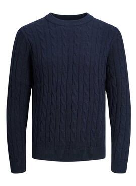 Jersey Jack and Jones Eross marino para hombre