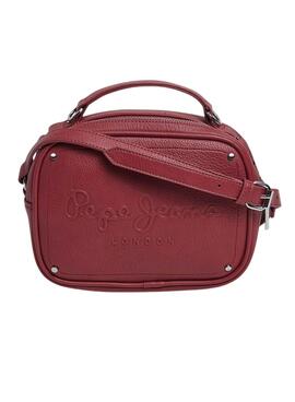 Bolso Pepe Jeans Basy Icon rojo para mujer