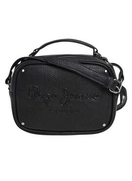 Bolso Pepe Jeans Bassy Icon negro para mujer