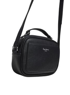 Bolso Pepe Jeans Bassy Icon negro para mujer