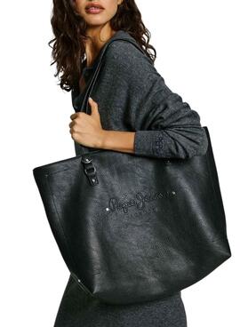 Bolso Pepe Jeans Bella negro para mujer