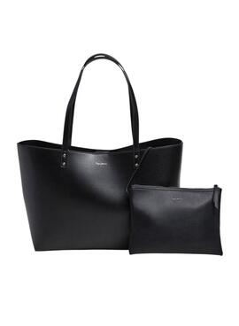 Bolso tote Pepe Jeans Swing negro para mujer 