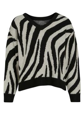 Jersey Vila Vicilia zebra para mujer