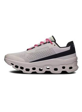 Zapatillas On Running Cloudmonster gris claro para hombre