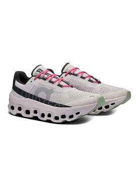 Zapatillas On Running Cloudmonster gris claro para hombre