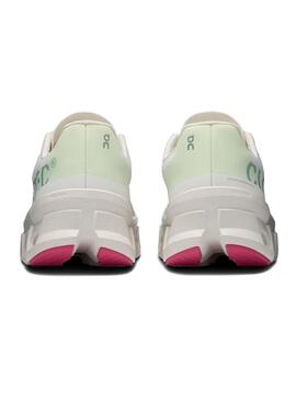 Zapatillas On Running Cloudmonster blanco para mujer