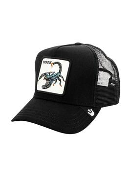 Gorra Goorin Bros The Deadliest Scorpion negro para hombre