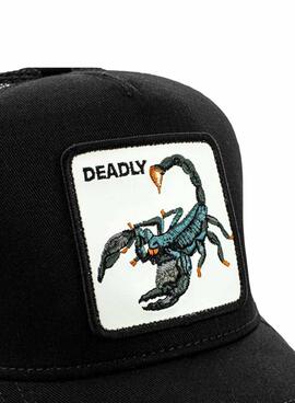 Gorra Goorin Bros The Deadliest Scorpion negro para hombre