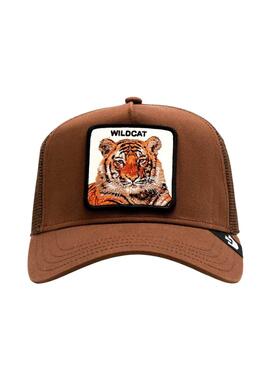 Gorra Goorin Bros The Wildcat Tiger marrón