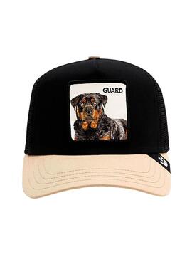 Gorra Goorin Bros The Guard Dog negro y beige