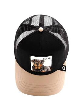 Gorra Goorin Bros The Guard Dog negro y beige