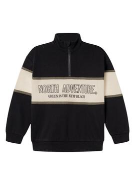 Sudadera Name It Oborde negro para niño