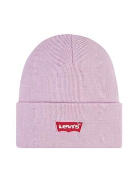 Gorro Levis Core Batwing rosa para niña