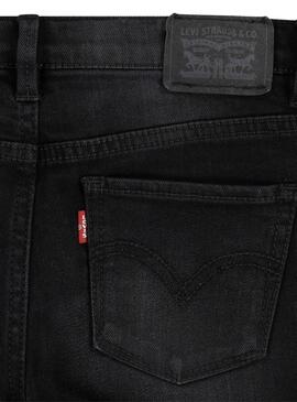 Pantalón Vaquero Levis 710 negro super skinny niña