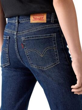 Pantalón vaquero Levis 726 Flare azul para niña