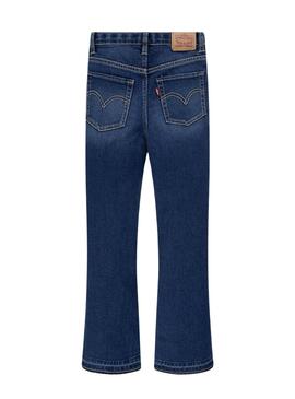 Pantalón vaquero Levis 726 Flare azul para niña