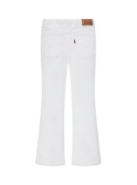 Pantalón vaquero Levis 726 Flare  blanco para niña