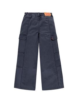 Pantalón Vaquero Levis 94 Baggy Cargo negro niña