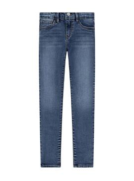 Pantalón Vaquero Levis 710 Super Skinny para niña