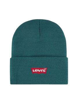 Gorro Levis Core Batwing verde para niños