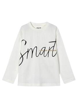 Camiseta Mayoral Smart Blanco para niño 