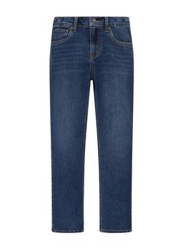 Pantalón vaquero Levis 512 slim taper azul niño