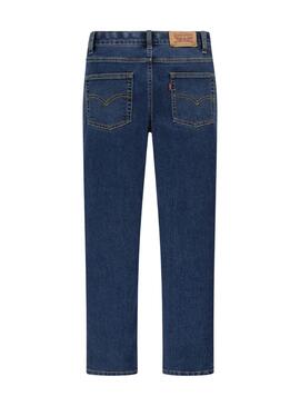 Pantalón vaquero Levis 512 slim taper azul niño