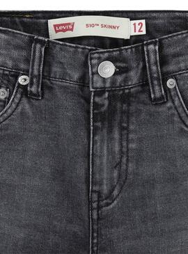 Pantalón vaquero Levis 510 Skinny gris para niño